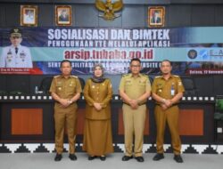 Buka Sosialisasi dan Bimtek Penggunaan TTE, Bayana Pemanfaatan Teknologi Informasi Sangat Penting