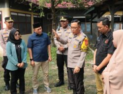 Kapolda Lampung Cek Langsung Kelengkapan Gudang Logistik Milik KPU Tulang Bawang