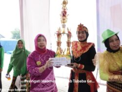 Peringati Haornas, Pemkab Tubaba Gelar Lomba Senam NeNeMo