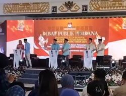 KPU Tuba Gelar Perdana Debat Publik Paslon Bupati dan Wakil Bupati