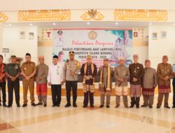 AKBP James Hadiri Pelantikan Pengurus MPAL Kabupaten Tulang Bawang Periode 2024-2029
