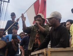 Ratusan Petani Singkong Geruduk PT SAM