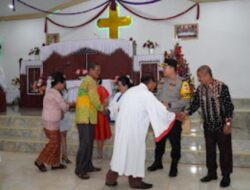 Pastikan Keamanan Malam Natal, Pemda Tubaba Tinjau Sejumlah Gereja