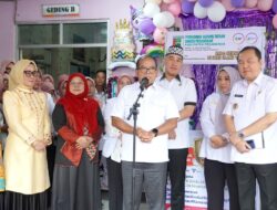 Pj. Gubernur Lampung Pantau Pelaksanaan Program Pelayanan Kesehatan Gratis di Puskesmas Gedong Tataan