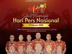 KPU Tubaba Ucapkan Hari Pers Nasional 2025