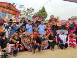 Cagub Lampung Yai Mirza Lestarikan Seni Budaya di Tulang Bawang