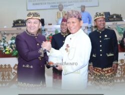 Pemkab Tulang Bawang Hadiri Rapat Paripurna DPRD Tulang Bawang dalam Rangka HUT ke-28