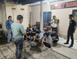 Belasan Remaja Terlibat Tawuran di Pringsewu, Polisi Amankan 17 Pelaku