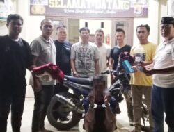 Polsek Gedung Aji Tangkap Pelaku Curat Emas Yang Merupakan Residivis