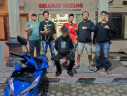 Tekab 308 Presisi Polres Tulang Bawang Tangkap Pelaku Curanmor Yang Beraksi di Sebuah Ruko