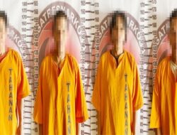 Gasak Narkoba di Kelurahan Ujung Gunung, Empat Pelaku Ditangkap Polisi Salah Satunya Oknum PNS