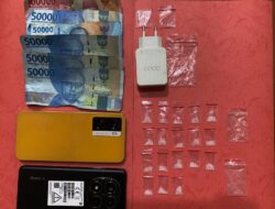 Gasak Narkoba di Lapo Tuak, Polres Tulang Bawang Tangkap Dua Pengedar Sabu dan Sita 20 Paket Siap Edar