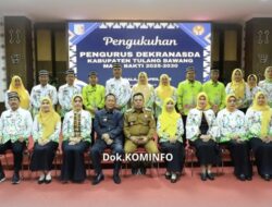 Resmi Dilantik, Ketua Dekranasda Tuba 2025-2030 Komit Kembangkan Kerajinan Daerah dan Kesejahteraan Pengrajin