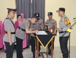 Upacara Sertijab di Polres Pringsewu: Enam Jabatan Strategis Berganti