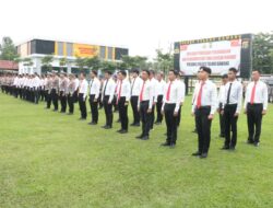 Kapolres Tulang Bawang Berikan Reward Kepada 40 Personel, Berikut Daftar Nama dan Prestasinya