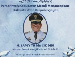 Mantan Bupati Mesuji Saply TH Meninggal Dunia
