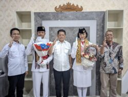 Dua Pelajar Asal Provinsi Lampung Sebagai Paskibraka Nasional Kembali Diterima oleh Pemerintah Provinsi Lampung