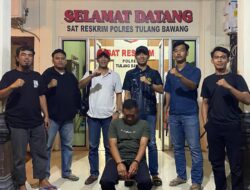 Tekab 308 Presisi Polres Tulang Bawang Tangkap Pelaku Penggelapan, Begini Modusnya