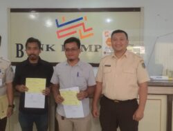 PT Sweet Indo Lampung dan PT Indo Lampung Perkasa Perusahaan Pertama Bayar Pajak Alat Berat di Tulang Bawang