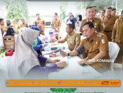 Wujudkan Kepedulian di Hari Kemerdekaan, Wakil Bupati Tulang Bawang Donorkan Darah di RSUD Menggala