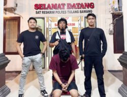 Tekab 308 Presisi Polres Tulang Bawang Tangkap Pencuri HP di Warung Mie Ayam