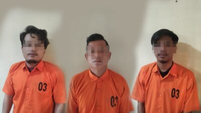 Tiga Pria Terlibat Penggelapan Motor di Pringsewu, Polisi Amankan Barang Bukti