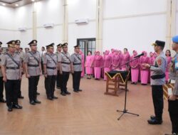 Polres Tulang Bawang Gelar Upacara Sertijab dan Pelantikan, Berikut Daftar Namanya
