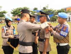 Polres Tulang Bawang Gelar Sertijab Kasat Polair dan Kapolsek, Momentum Penyegaran dan Peningkatan Kinerja