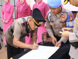 Kapolres Tulang Bawang Pimpin Sertijab Kasi Was, Wujudkan Polri yang Bersih dan Akuntabel