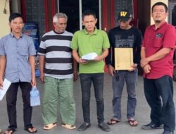 Fortuba Dampingi Keluarga Korban Penganiayaan Ke Polres Lampung Tengah