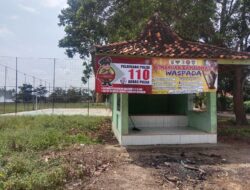 Polsek Banjar Agung Pasang Baner Himbauan 110, Perkuat Akses Masyarakat ke Layanan Kepolisian
