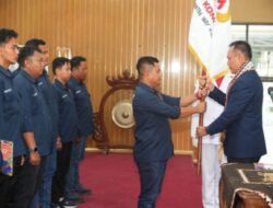 Indra Septa Purnama Resmi Nahkodai KONI Way Kanan 