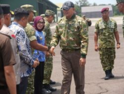 Bupati Way Kanan Sambut Kunjungan Kerja Menhan RI Di Way Tuba 