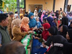 Ayu Asalasiyah Buka Operasi Pasar Murah Reguler Pemkab Way Kanan 