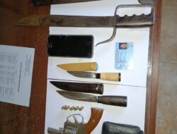 Dente Teladas Membara! Polsek Dente Teladas Gulung Koboi Jalanan Pemilik Revolver Dan Amunisi Tajam