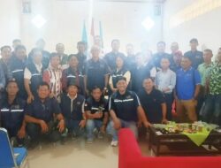 Ketua PWI Provinsi Lampung Wirahadikusama Melakukan Halal Bihalal Ke PWI  TUBA