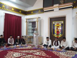 Mengenang 40 Hari”Bupati Way Kanan Hadiri Yasinan Dan Tahlil