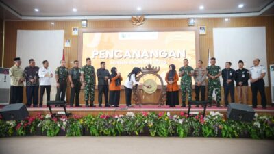 Bupati Way Kanan Hadiri Pencanangan Dan Apel Siaga Sensus Ekonomi 2026