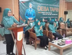 Ketua TP PKK Provinsi Lampung Canangkan Desa TAPIS Di Tulang Bawang