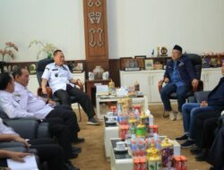 Bupati Tuba Qudrotul Ikhwan Terima Audiensi Jaringan Media Siber Indonesia
