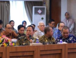 Perkuat Sinergi, Bupati Qudrotul Ikhwan Hadiri Kunker Kepala Bappenas RI Di Lampung