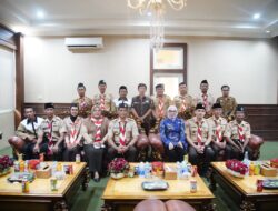 Bupati Way Kanan Ayu Asalasiyah Terima Audiensi Dari Pengurus Kwarcab Gerakan Pramuka