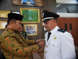 Pemkab Way Kanan Lantik Feriza Sebagai Pj Kepala Kampung Sumber Rezeki