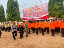 Pemkab Way Kanan Gelar Apel Persiapan Hadapi Kekeringan Dan Karhutla