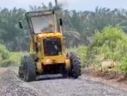 Pemprov Lampung mulai memperbaiki ruas jalan Gedongaji-Umbul Mesir di Kabupaten Tulangbawang
