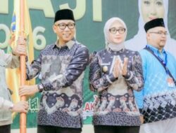 Gubernur Lepas 445 Jemaah Haji,Pemprov Lampung Beri Tali Asih Rp1 Juta