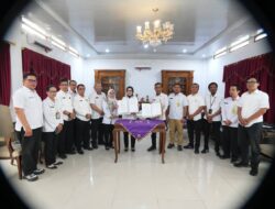 Pemkab Way Kanan Perkuat Sinergi Dengan Kantor Pertanahan Melalui Nota Kesepakatan