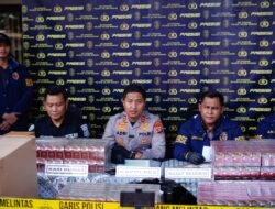 Tim URC Satreskrim Polres Tulang Bawang Gagalkan Penyelundupan 1,68 Juta Batang Rokok Ilegal, Kerugian Negara Rp1,2 Miliar Berhasil Dicegah