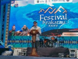 Gubernur Lampung Buka Festival Krakatau XXXV, Dorong Pariwisata Beri Dampak Ekonomi bagi Masyarakat