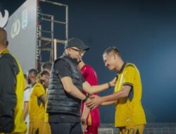 Pimpin Launching Tim dan Jersey, Gubernur Mirza Dorong Bhayangkara Presisi Lampung FC Raih Tiga Besar